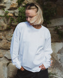 BUSI Timeless Long Sleeve t-shirt, front view on model