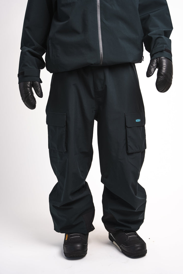 BIGGIE CARGO PANT LIGHT | BLACK