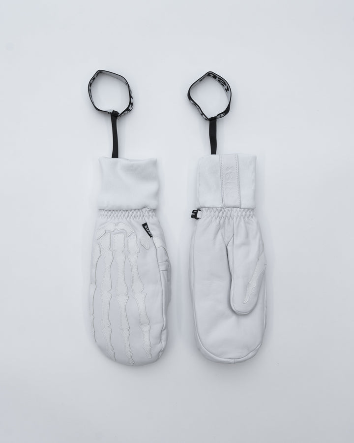 SKELETON GLOVES WHITE