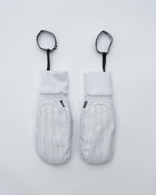 BUSI Skeleton Gloves White snowboard and ski gloves, product shot