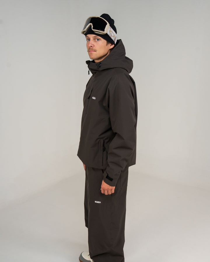 CORE JACKET BROWN