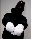 BUSI O.G Gloves White snowboard and ski gloves, on model, alternate