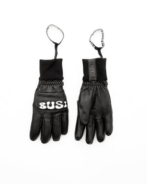 BUSI O.G Mitts Black snowboard and ski mittens, product shot, alternate