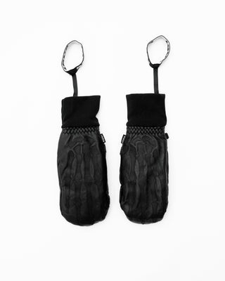 BUSI Skeleton Gloves Black snowboard and ski gloves, product shot, alternate